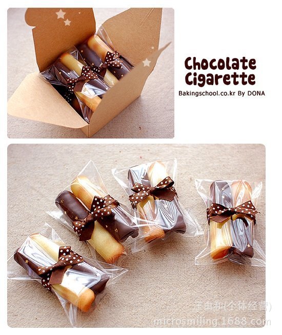 烘培包装 全透明单块饼干袋 7*10.5+3CM 加厚款  配件包装袋100枚