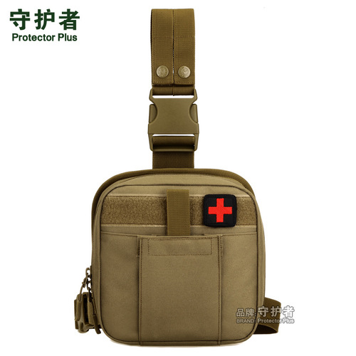 A017-Leggings Large Medical Bag Outdoor Tactical Leg Bag Motorized Waist Bag Lure Bag Tool Bag Portable First Aid Kit