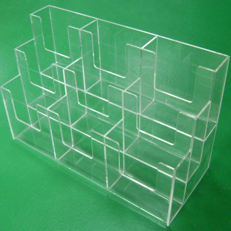 台式展示架杂志摆放架创意多用途透明壁挂架亚克力三层书报资料架