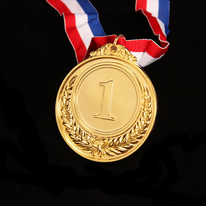 Medalla conmemorativa digital personalizada y creativa con diseño de espiga de trigo, para deportes y uso general, tipo placa.