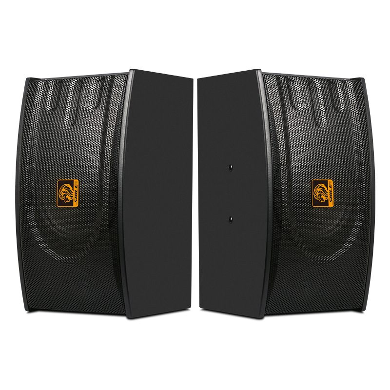 家庭ktv音响 狮乐BX-118舞台卡拉OK会议音箱 8英寸重低音木制箱体