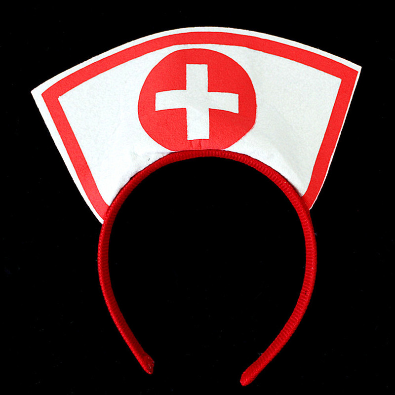 1cosplay Little Nurse Party Performance Props Headband Headband Hair Accessories Photography Doctor Nurse Headband 1cosplay Little Nurse Party Performance Props Headband Headband Hair Accessories Photography Doctor Nurse Headband