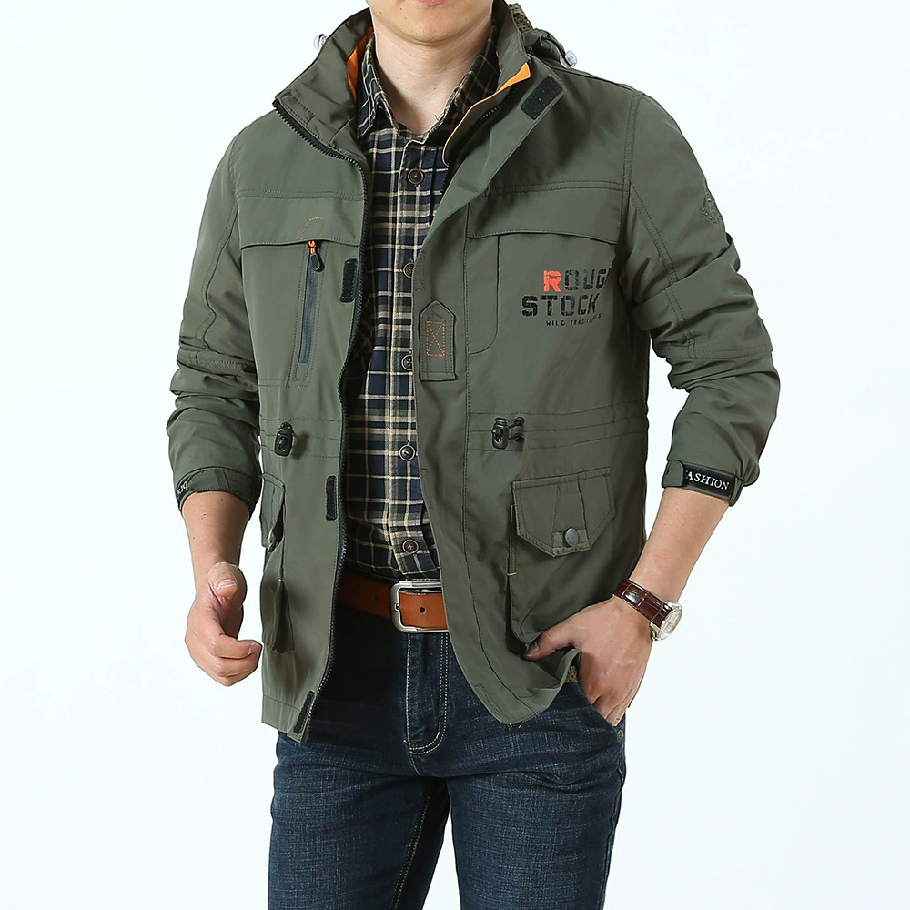 Demi-season travel jacket, plus size