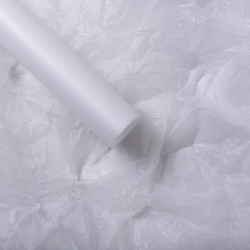 Papel de embalaje de regalo de flores Papel de envoltura de papel de preservación de papel de revestimiento de ramo coreano Película de luz suave Lisa impermeable