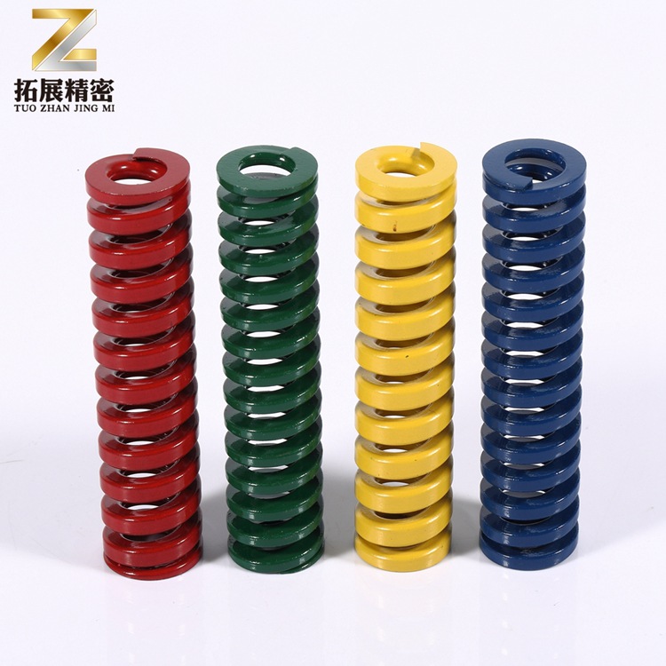 厂家供应模具弹簧矩形扁线压缩弹簧耐高温高强度非标来图定 制