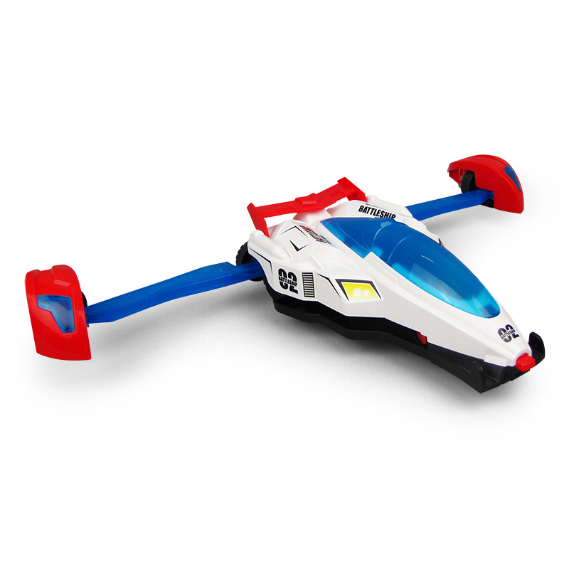 2019 nueva colisión deformación coche modelo de avión música luz Universal deformación fábrica ventas directas