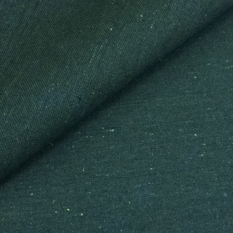 热销防水篷布用绿色涤棉帆布面料染色加厚耐磨多规格工业绿帆布
