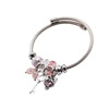 Adjustable women's bracelet stainless steel for adults