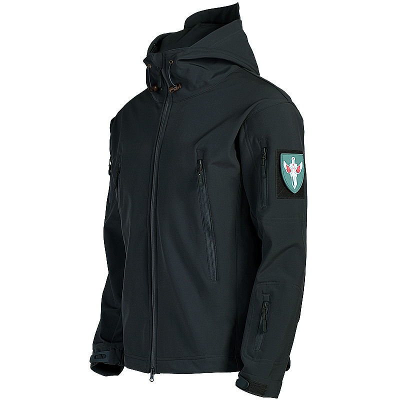 Chaqueta Softshell Térmica para Hombre de Nylon, Cortavientos e Impermeable para Deportes al Aire Libre y Senderismo image 5