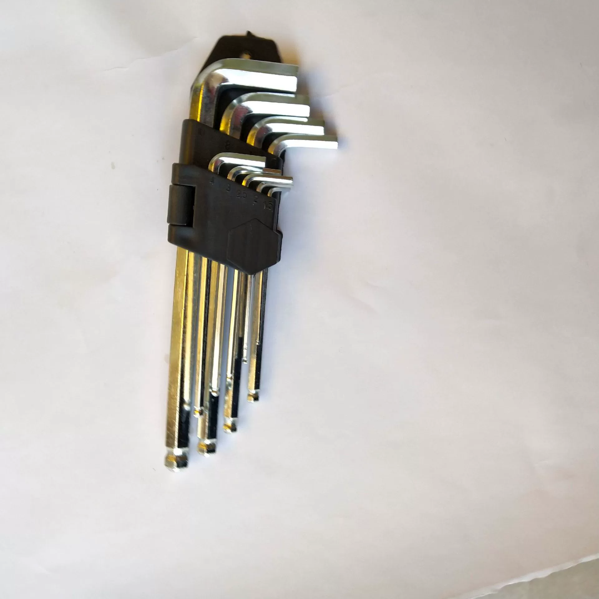 Оптовый Набор комбинированных ключей с шаровой головкой Hexagon из 9 предметов, удлиненный средний и длинный набор шестигранных ключей