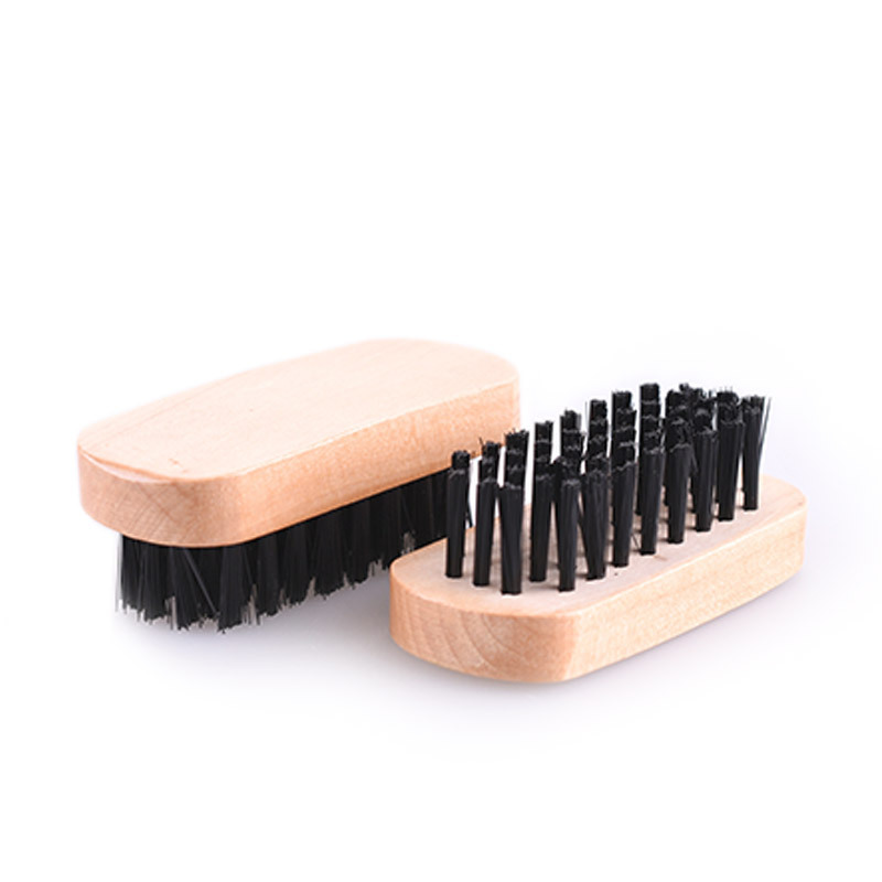 Suministro de madera de loto natural pequeño cepillo cuadrado sofá de cuero cepillo de alta calidad cepillo de cuidado de limpieza en stock al por mayor