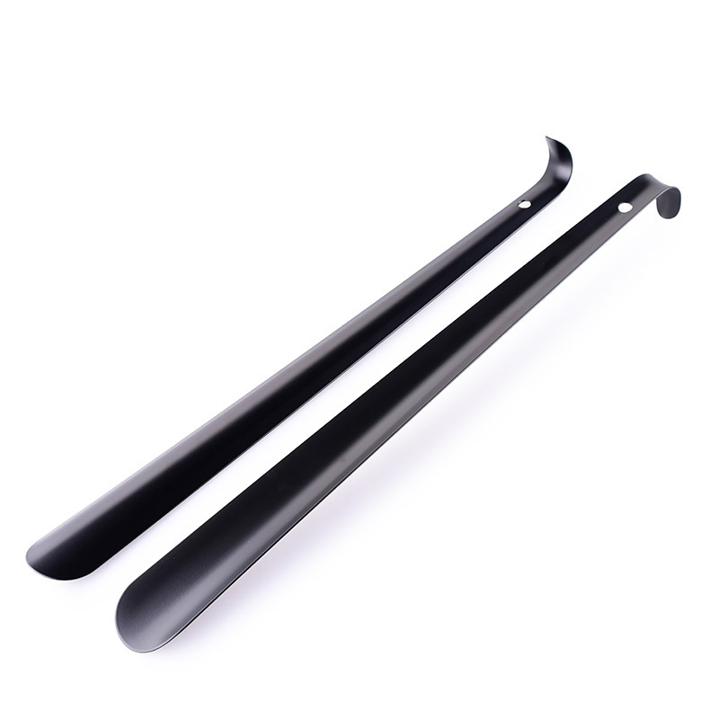 Kangbida Mediados de longitud de acero inoxidable 42cm tirador del zapato fácil de usar quitar zapatos dispositivo de elevación del zapato fácil zapato accesorios zapato Dispositivo de uso