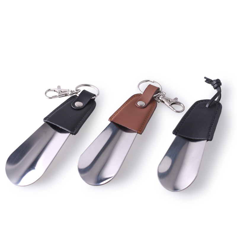 Sacapuntas de Acero Inoxidable en Existencia, Llavero Sacapuntas, Sacapuntas para Zapatos de Cuero, Personalizable con Logotipo, Práctico Elevador de Zapatos