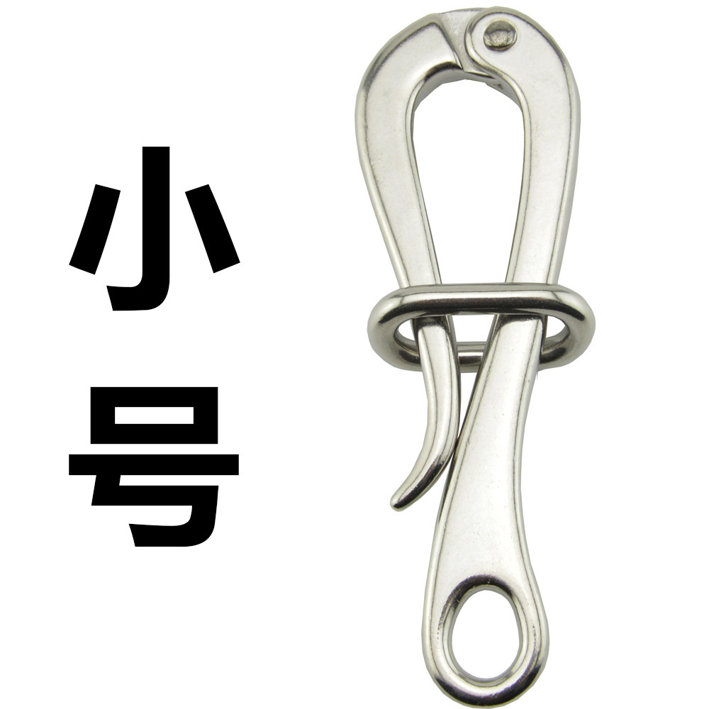 316不锈钢救生筏快速释放钩鹅头钩鹅形挂钩船用五金配件SSA-CWJ61