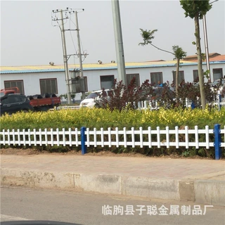 厂家现货批发可加工定制草坪护栏 花园栅栏 绿化带pvc草坪护栏