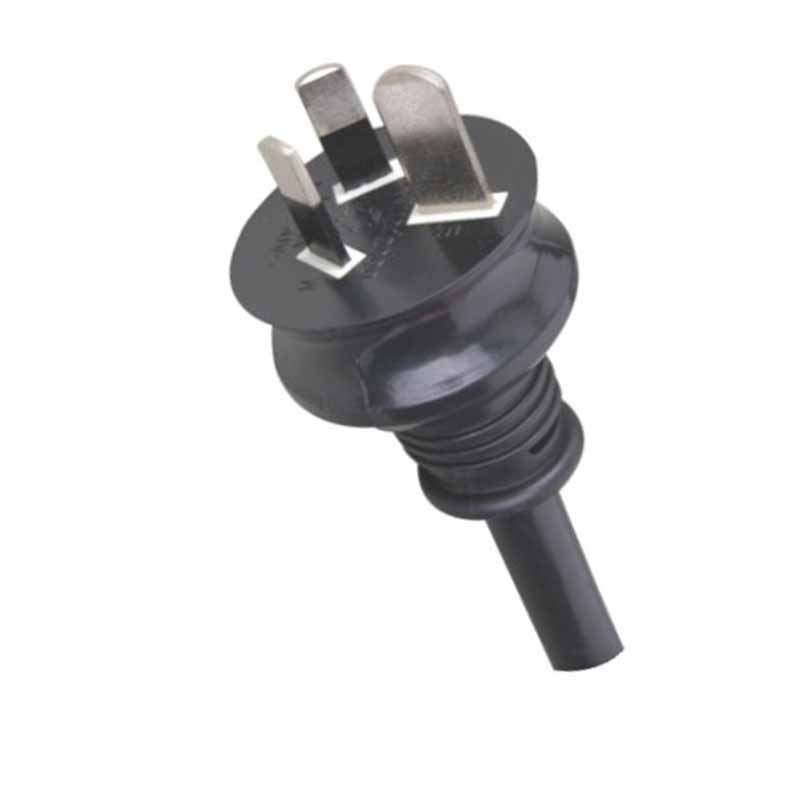 供应SAA认证澳大利亚标准三芯透明插头 三极澳大利亚16A工业插头