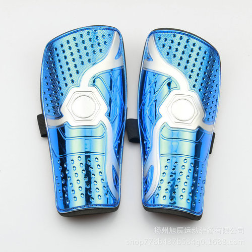 Shin guards for football, suitable for both men and women, children, sports, skating, skiing, breathable, goalkeeper, anti-collision, thin-type electroplated shin guards