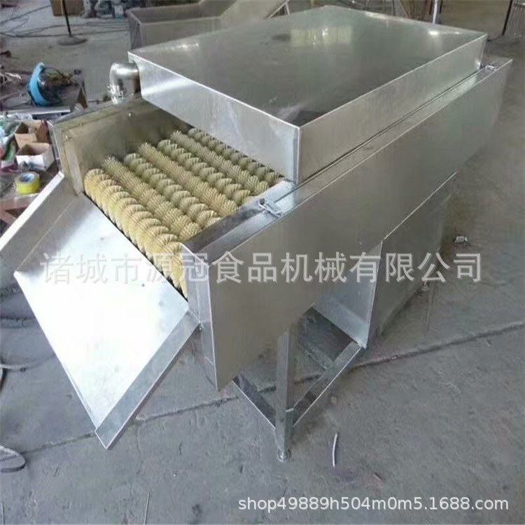 平行式毛辊清洗机 马蹄毛刷清洗机 土豆花生果去泥去杂清洗设备