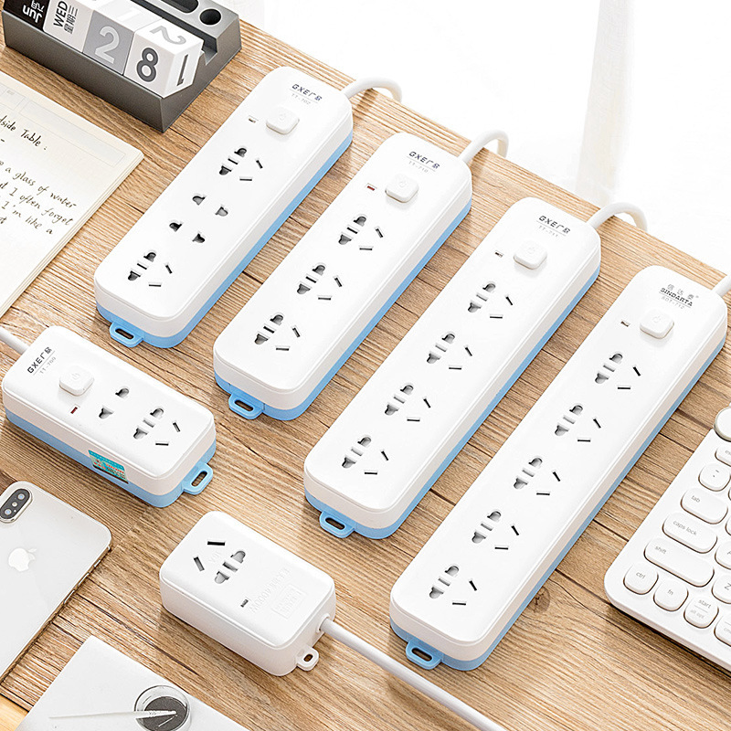 Wholesale new national standard high-power socket extension cord switching power plug row multifunctional household porous position plug row
