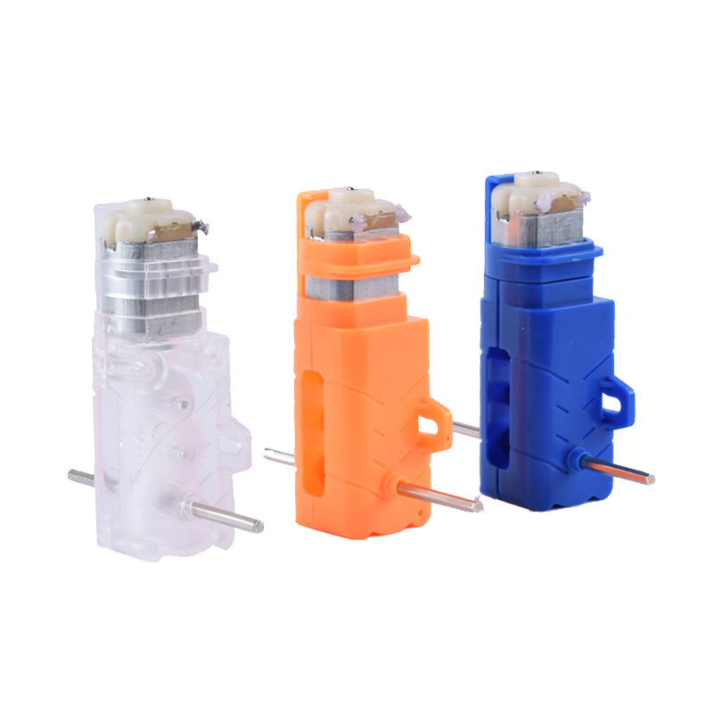 Crab Kingdom 130 motor gearbox hexagonal shaft gearbox car model ship model accessories motor gearbox