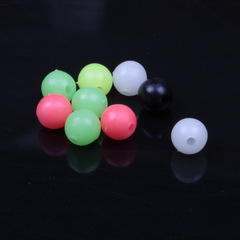 100 pieces per box lure round bead plastic bead 6mm 8mm colored fishing bead fishing accessories bead accessories