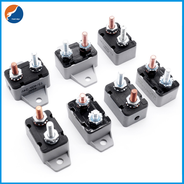 E5汽车过载保护器 马达保护器自动复位电机过流保护器 螺栓塑料壳