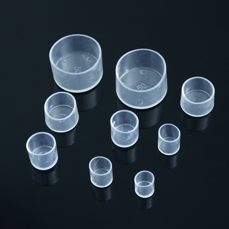 圆形椭圆透明椅子脚套桌椅脚垫凳子腿保护套桌脚垫静音耐磨椅脚套