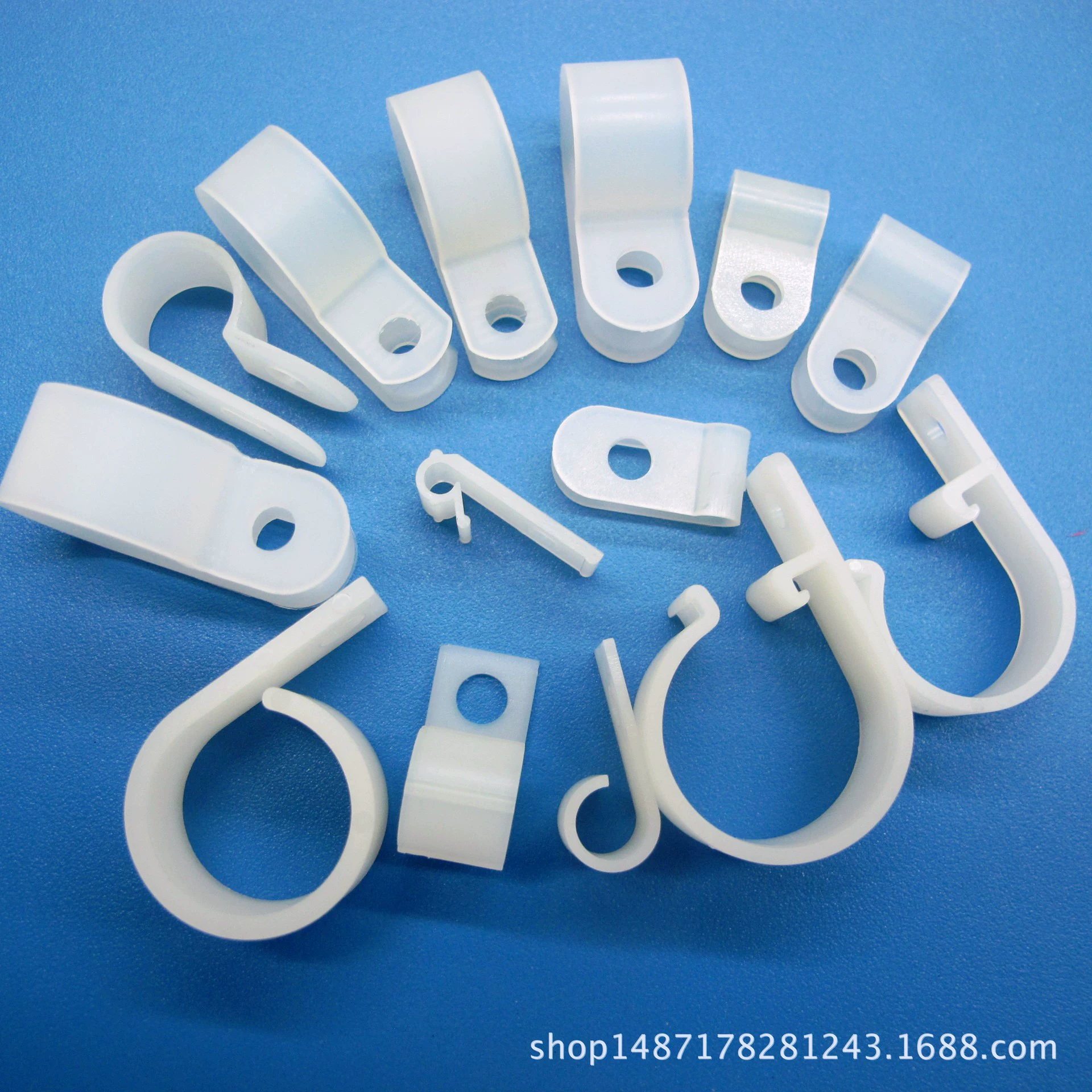 Нейлон R зажим для проводов Кабельный Зажим пластиковый зажим для провода партия винт держатель провода Зажимная Втулка