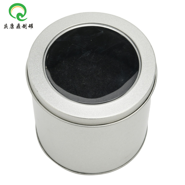 厂家直供 u盘手表包装铁盒 90*90圆形铁罐 糖果茶叶婚庆蛋糕铁盒