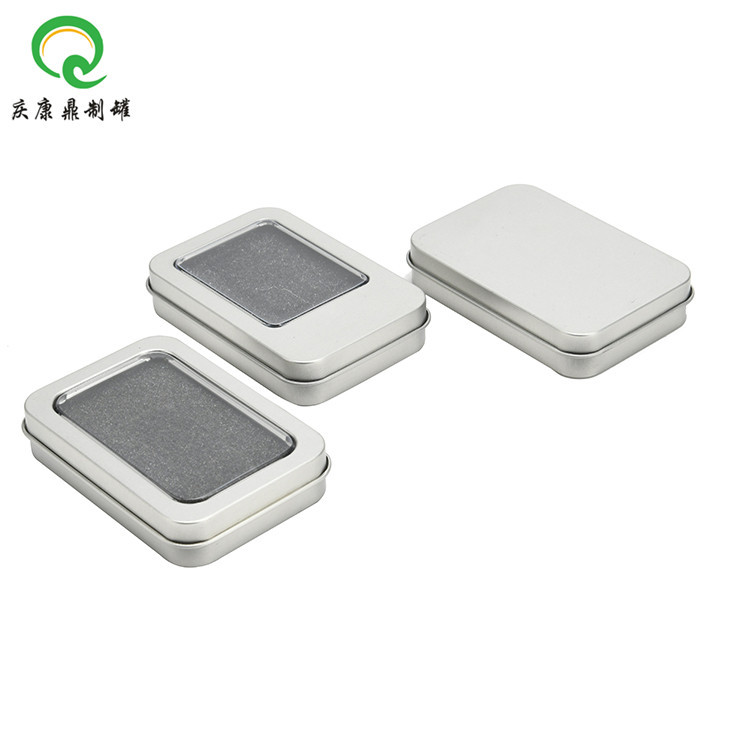 厂家直供 U盘礼品铁盒马口方形铁盒 87*60*18 u盘包装盒方形铁盒