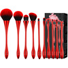 Golden brush contains rose, cup, tools set, new collection, beautiful waist, 10 pieces