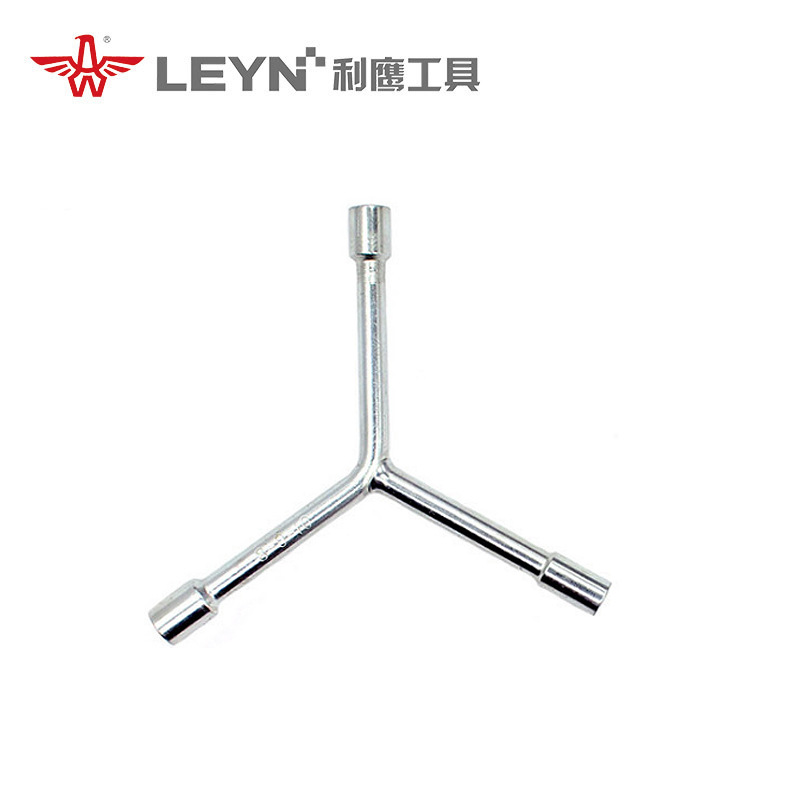 厂家直销锻造 可出口 加长外六角套筒三叉扳手 多功能Y型扳手