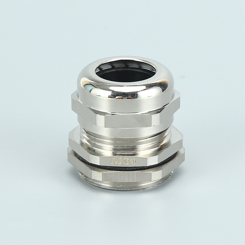 金属防水接头m30 电缆接头 葛兰头 电缆固定头 铜接头 电线锁紧头