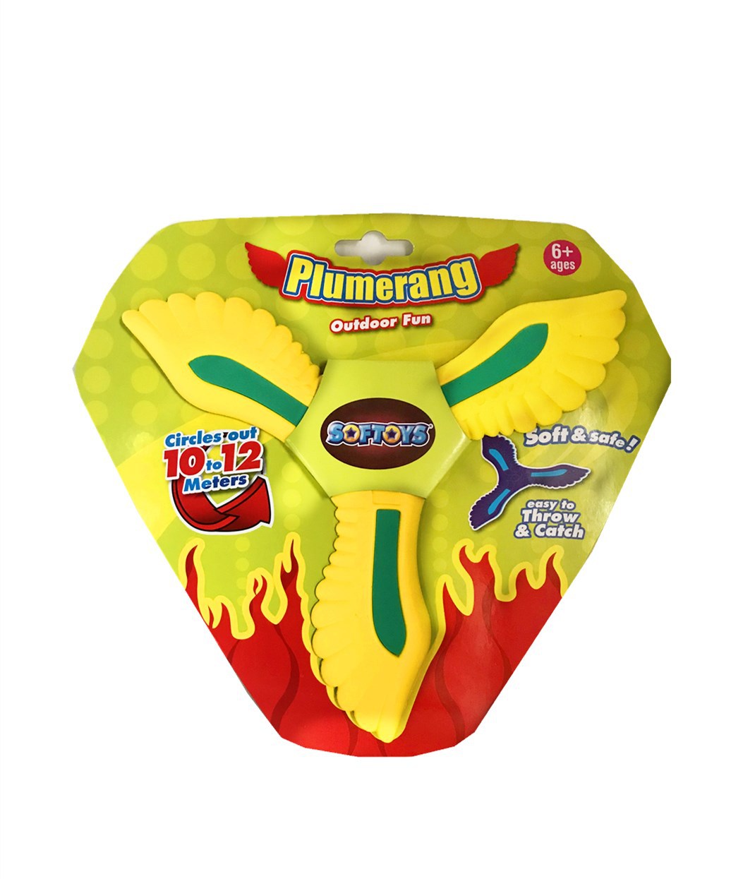 Eva boomerang de espuma, bumerismo de tres hojas, lanzamiento de disco suave volador, césped, juguetes deportivos al aire libre para niños al por mayor image 12