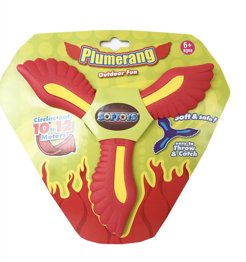 Eva boomerang de espuma, bumerismo de tres hojas, lanzamiento de disco suave volador, césped, juguetes deportivos al aire libre para niños al por mayor image 13