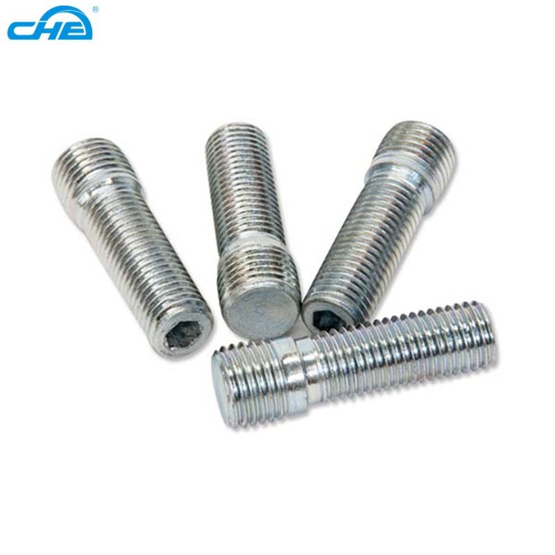 创河厂家非标双头螺柱 碳钢4.8级镀锌双头螺丝 双头螺栓