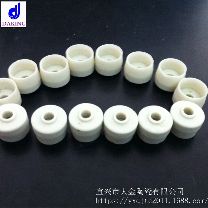 高频瓷陶瓷帽 氧化铝陶瓷帽氧化锆陶瓷配件耐磨绝缘陶瓷电子陶瓷