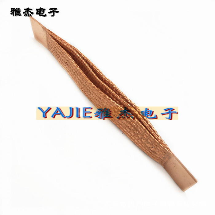 高温熔压一调铜线软连接 低电阻高导电率的铜编织带软连接 铜绞线