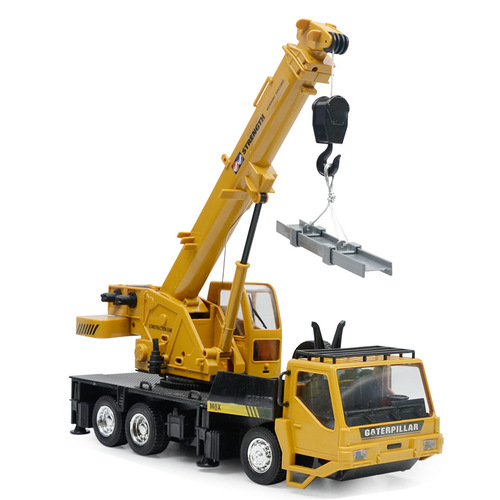 Olympian remote control engineering vehicle crane rechargeable remote control lifting simulation engineering crane children's toy model