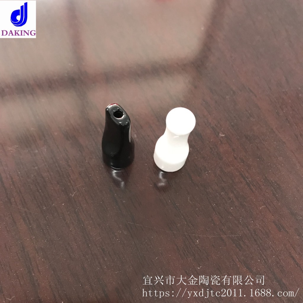 高频纺织氧化铝陶瓷 批发精密95瓷99瓷氧化铝陶瓷吸嘴 电子烟嘴