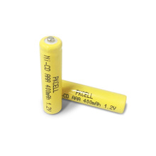 7号镍镉充电电池 AAA400mAh 1.2V电动剃须刀专用电池厂家直销焊脚