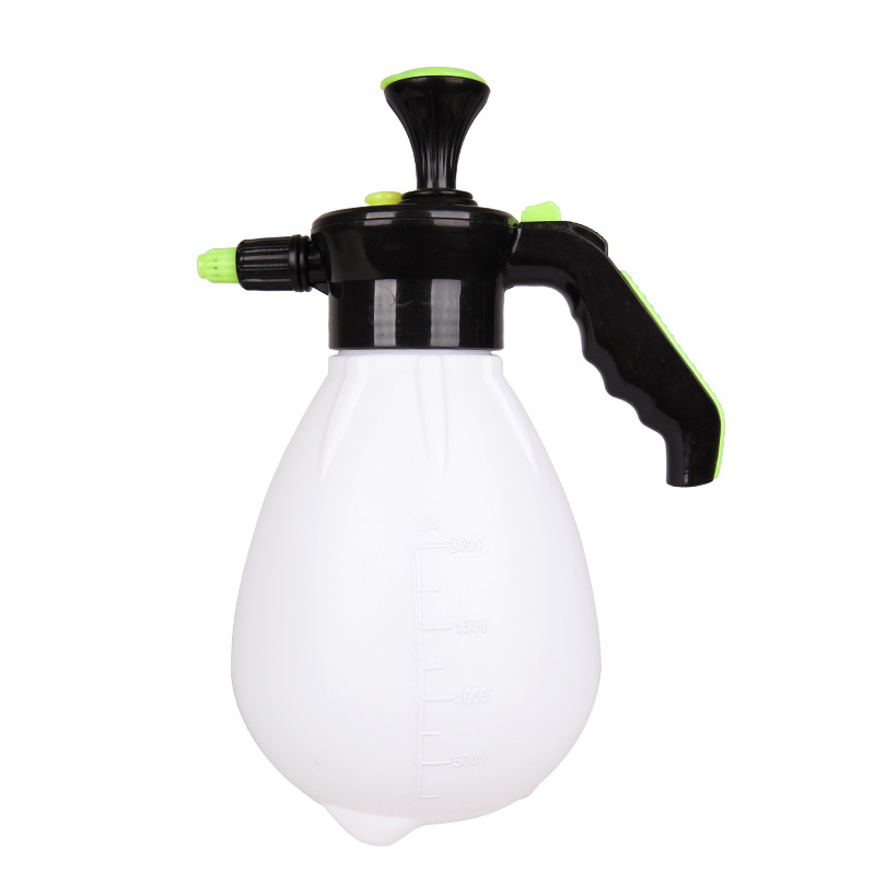 Ciudad 1.5L 2L presión de aire manual regadera jardinería riego hidratante pulverizador de plástico regadera de mano