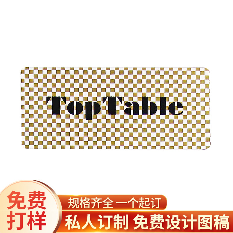 定  制锌合金金属标牌 不锈钢腐蚀标牌 电镀拉丝箱包标牌批发代发