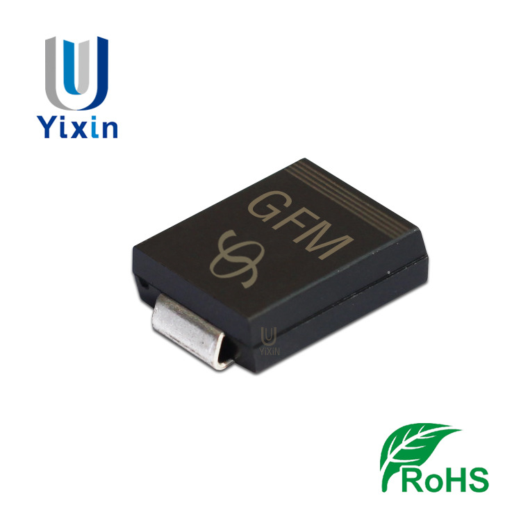 厂家直营 SMCJ33A 丝印GFM DO-214AB 1500W 单向瞬变抑制二极管