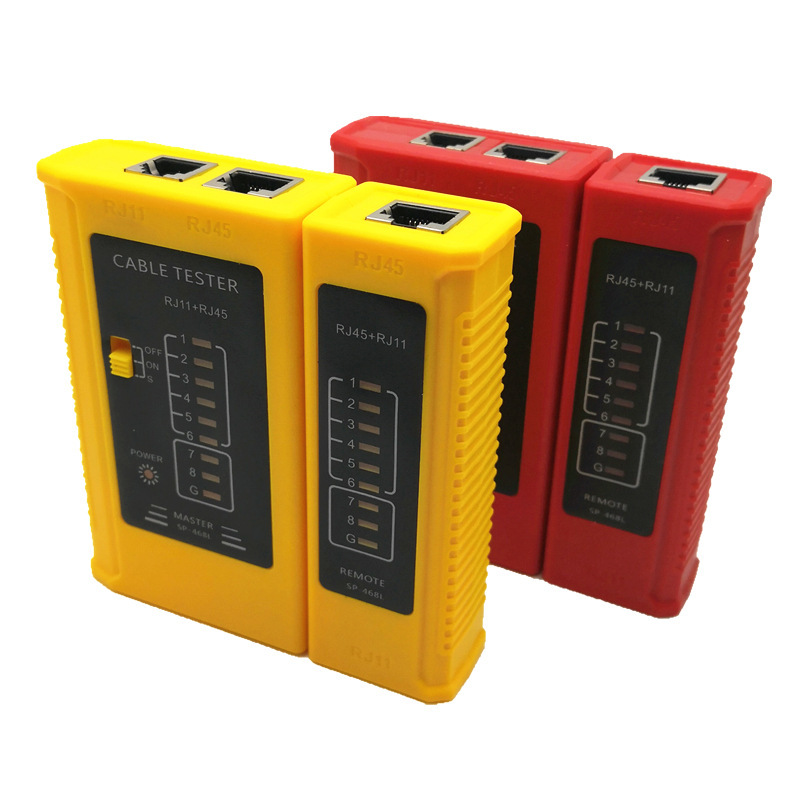 Multi-Function Network Cable tester telephone line tester RJ45/RJ11 network signal on-off Detector Tool