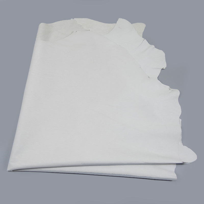 白色头层猪皮手套鞋里鞋材皮革面料 內里內衬手工DIY真皮皮料柔软