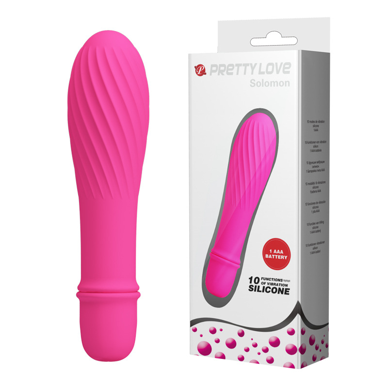 Pleasure Pita Gewinde-Vibrationsstab aus Silikon mit 10 Frequenzen, weiblicher Masturbator, Produkt für Erwachsene 14503_voghion.com
