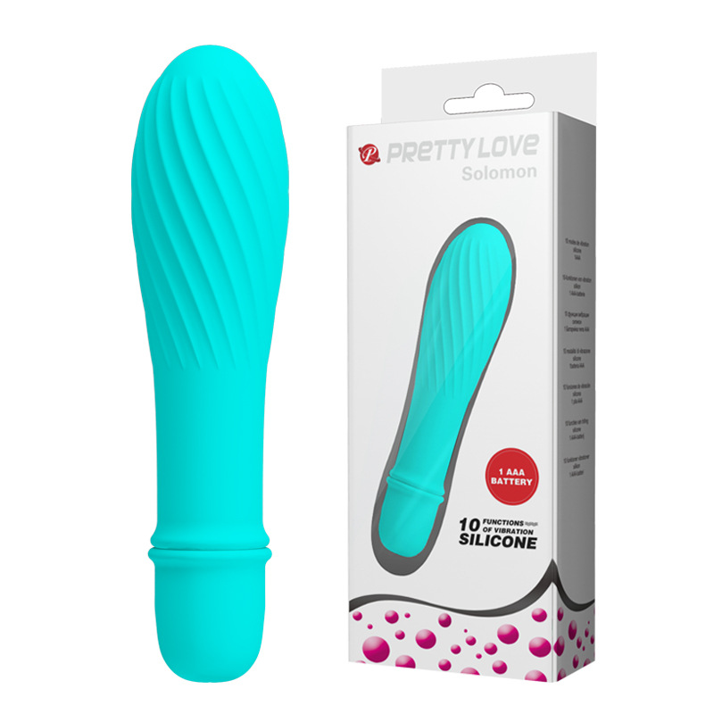 Pleasure Pita Gewinde-Vibrationsstab aus Silikon mit 10 Frequenzen, weiblicher Masturbator, Produkt für Erwachsene 14503_voghion.com