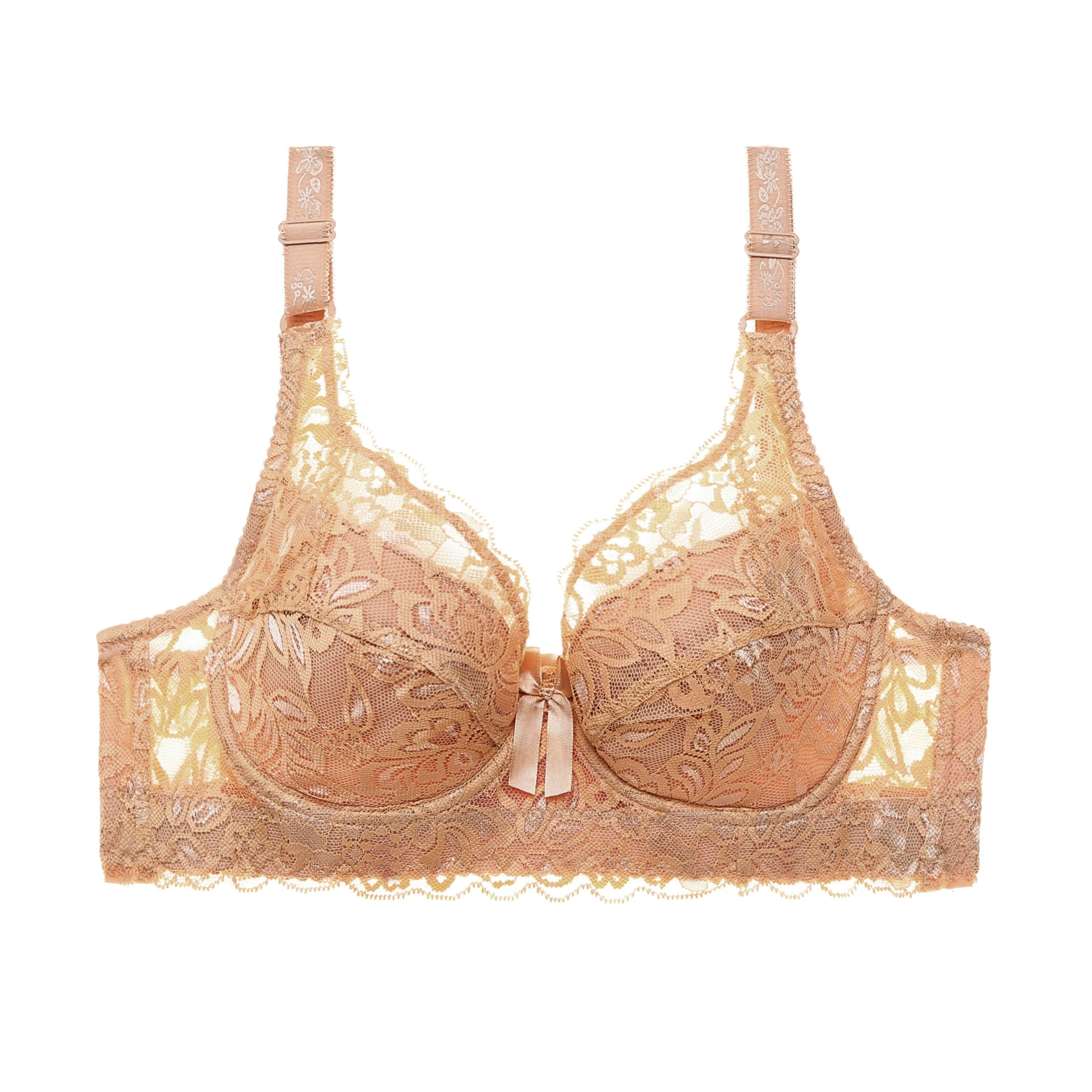 (Cross-border trading), tea cup, lace supporting bra, sexy underwear with steel rings, plus size