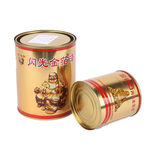 Glossy gold foil paint, gold paint, oil-based gold color paste, shiny gold paint, gold paint, 24K gold, water-based gold paint